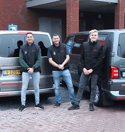 Foto team slotenmaker amsterdam